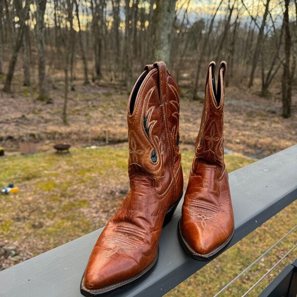 Vintage Women's Cowboy Boots Size 7 - Picture 2 of 4